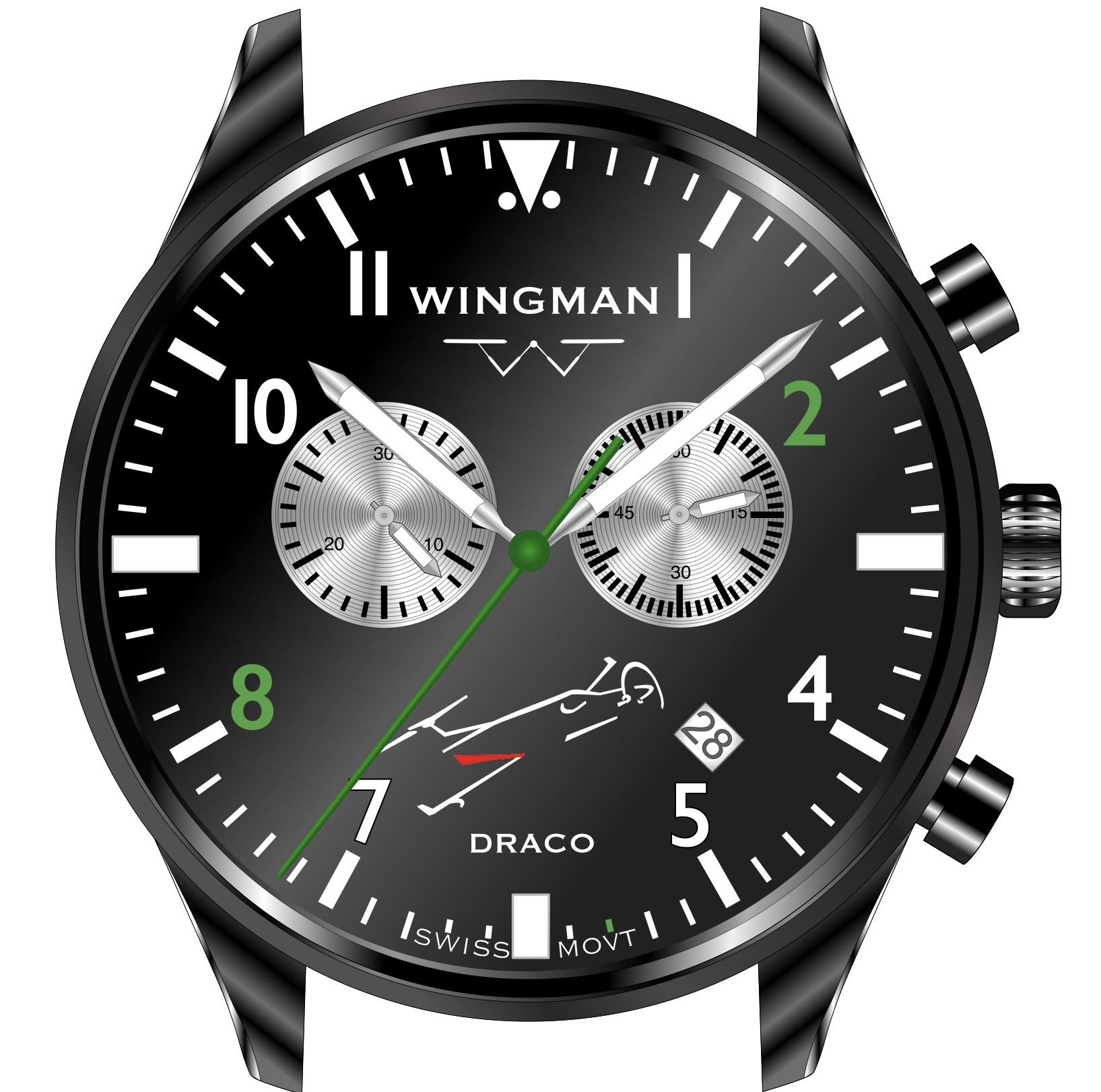 U-28 DRACO Custom Design-Black