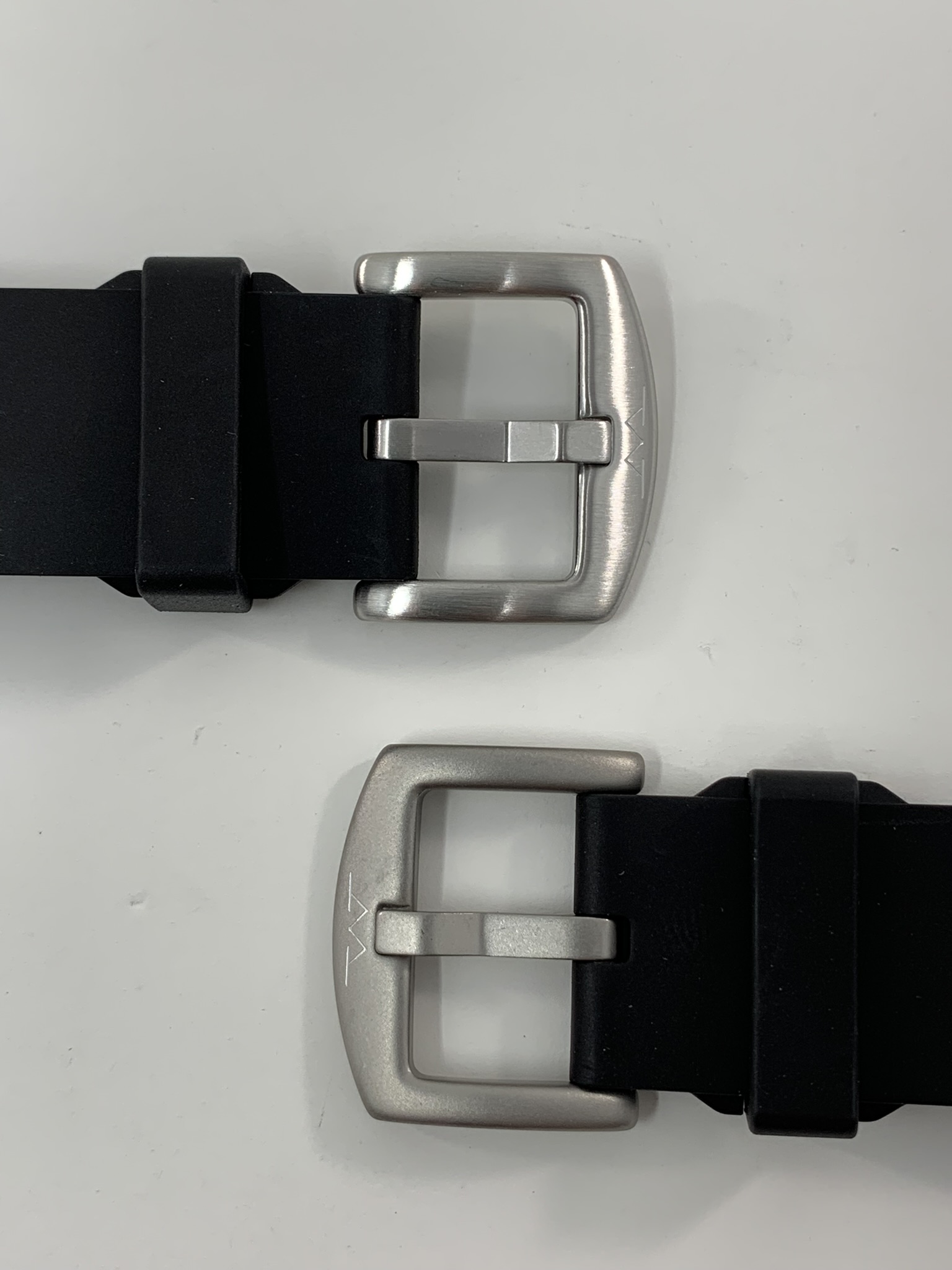 Black Classic Silver Comparison Closeup