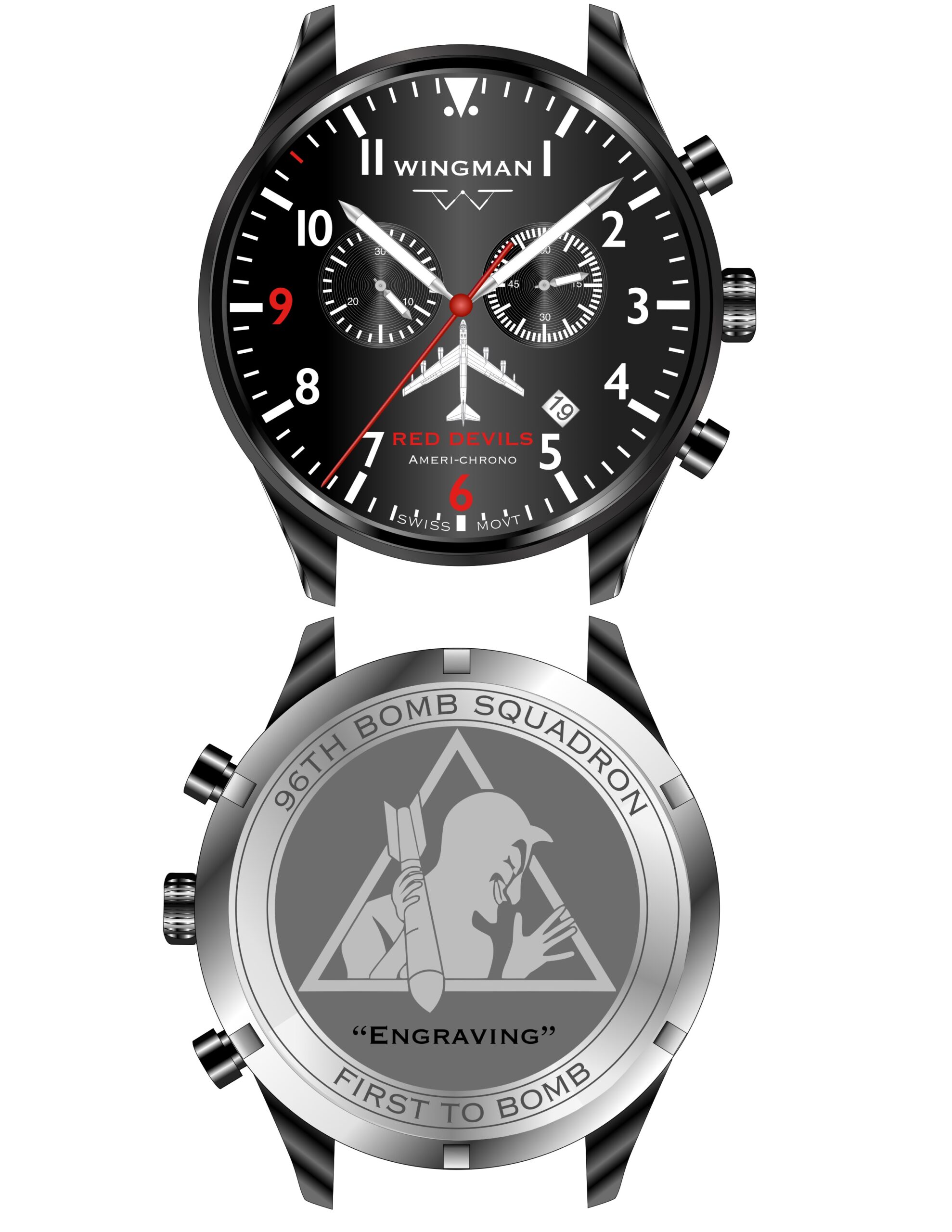 96th BS Custom Quartz Watch Design