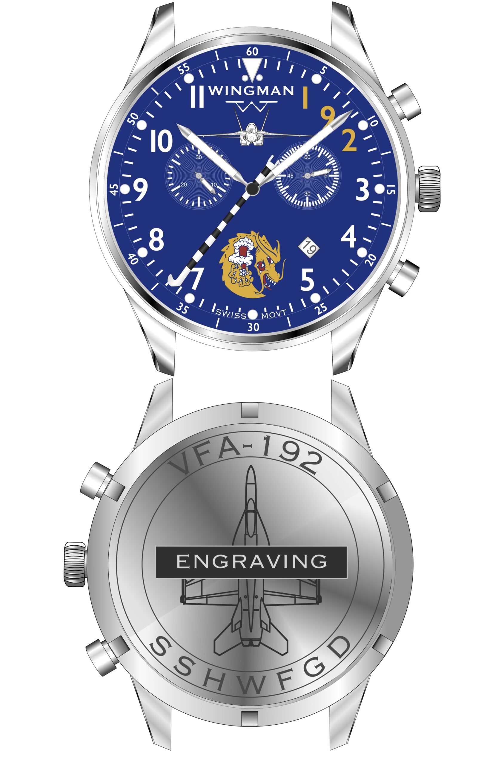 VFA-192 Custom Watch Design
