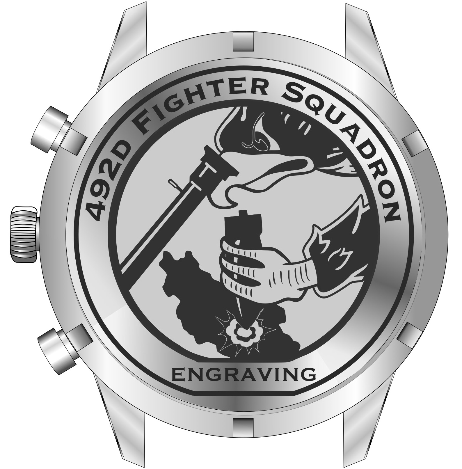 492D EFS Custom Watch Caseback