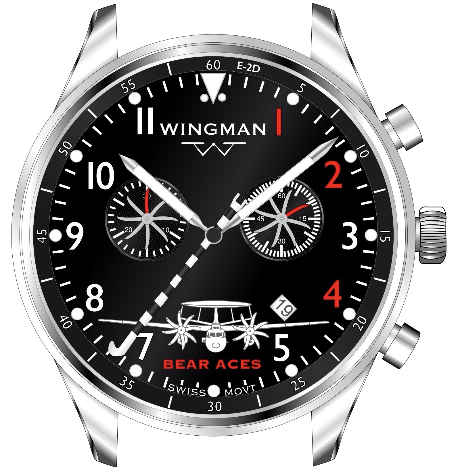 VAW-124 Custom Watch