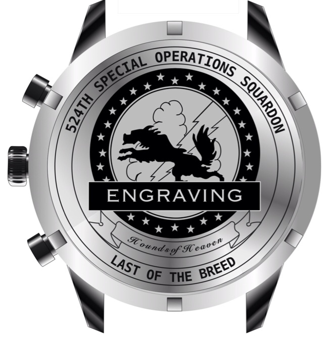 524th SOS Custom Watch Caseback
